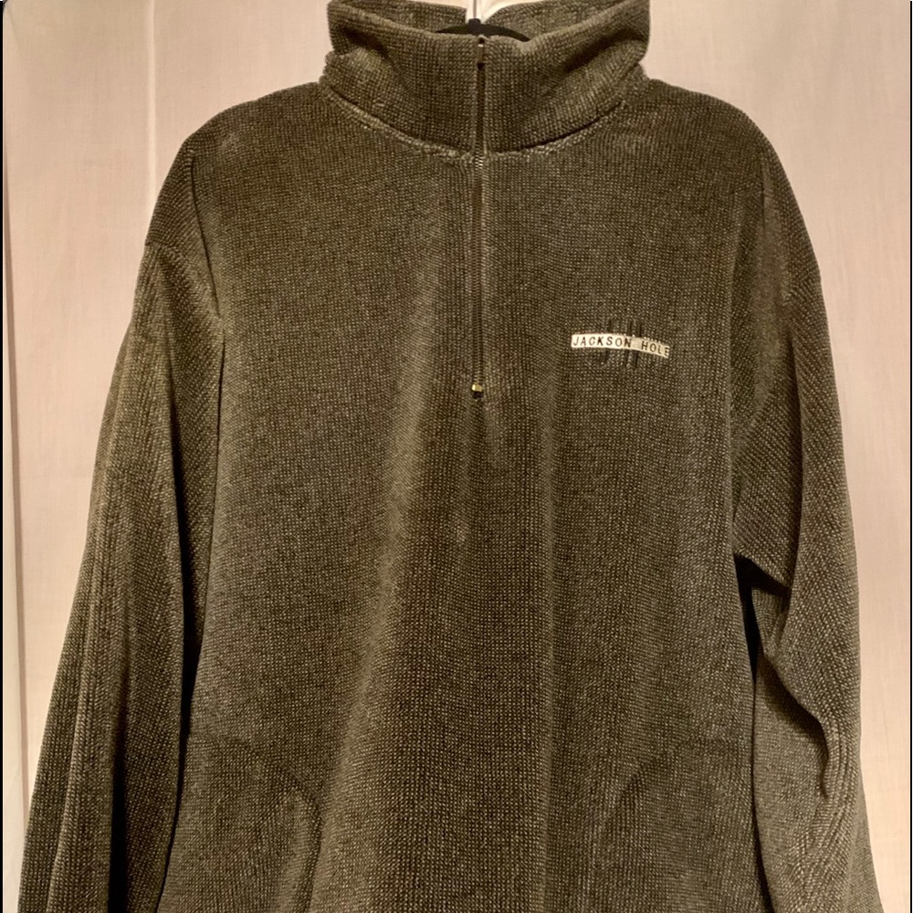 Mens XL “Jackson Hole” Fleece Almost NEW!